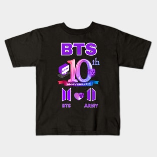 BTS Anniversary 10th Kids T-Shirt